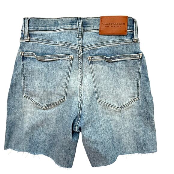 Lucky Brand Pants - Lucky Brand Women's High-Waisted Denim Cutoff Shorts, Size 6/28 - Light Wash